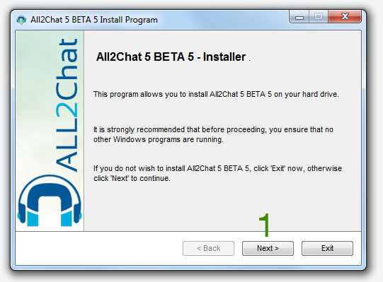 تحميل برنامج الدردشة All2Chat